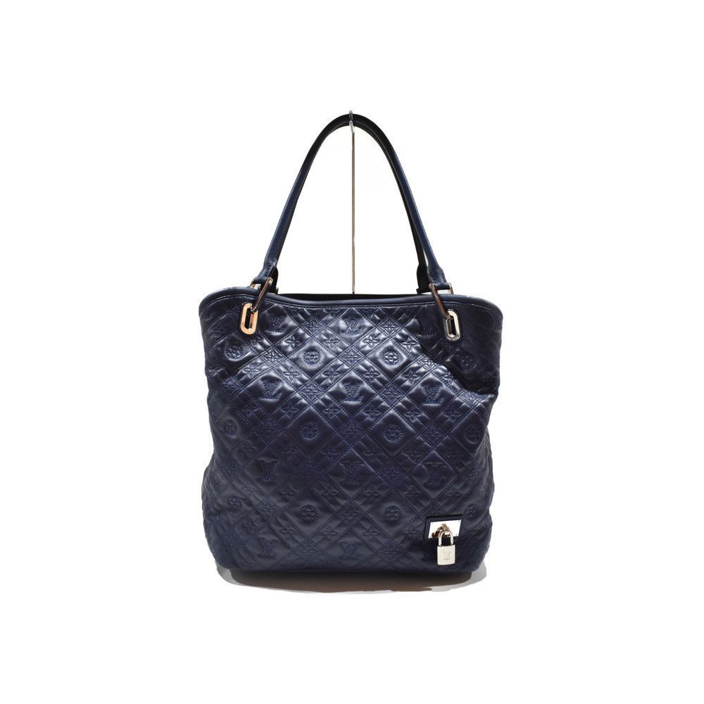 Louis Vuitton Lilia Lambskin Tote Bag Black